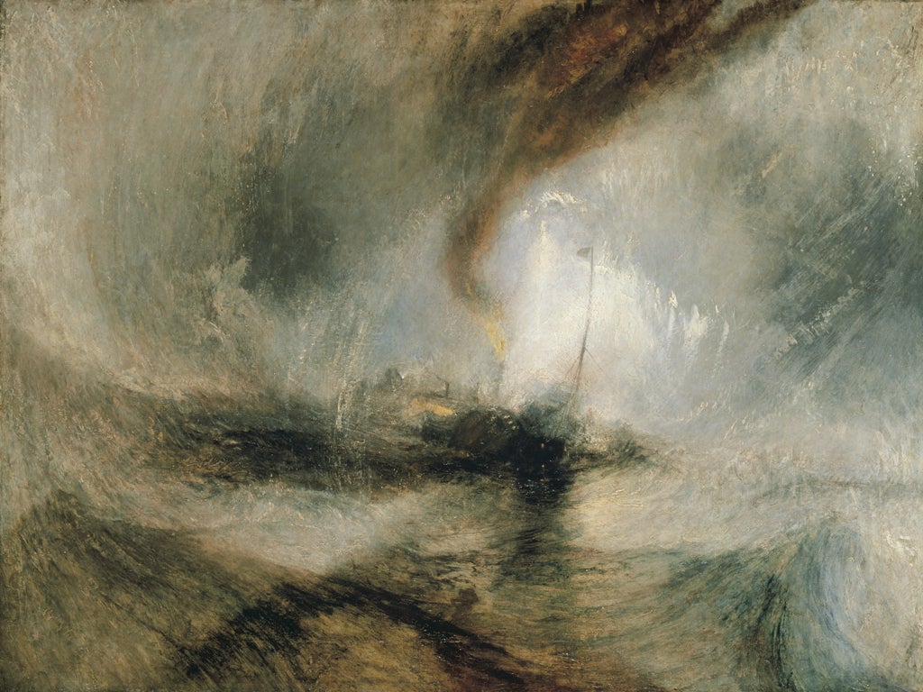 JMW Turner's 'Snow Storm – Steam-Boat off a Harbour's Mouth' (