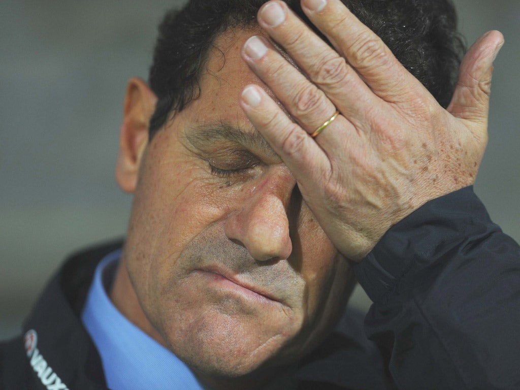 Fabio Capello will have his hands full this summer but,for once, he can’t really blame the FA