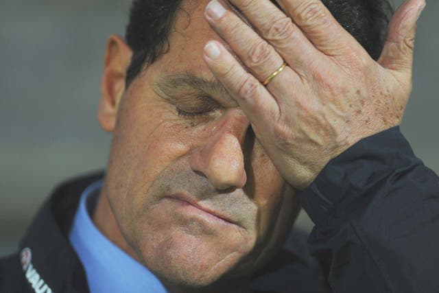 Fabio Capello will have his hands full this summer but,for once, he can’t really blame the FA