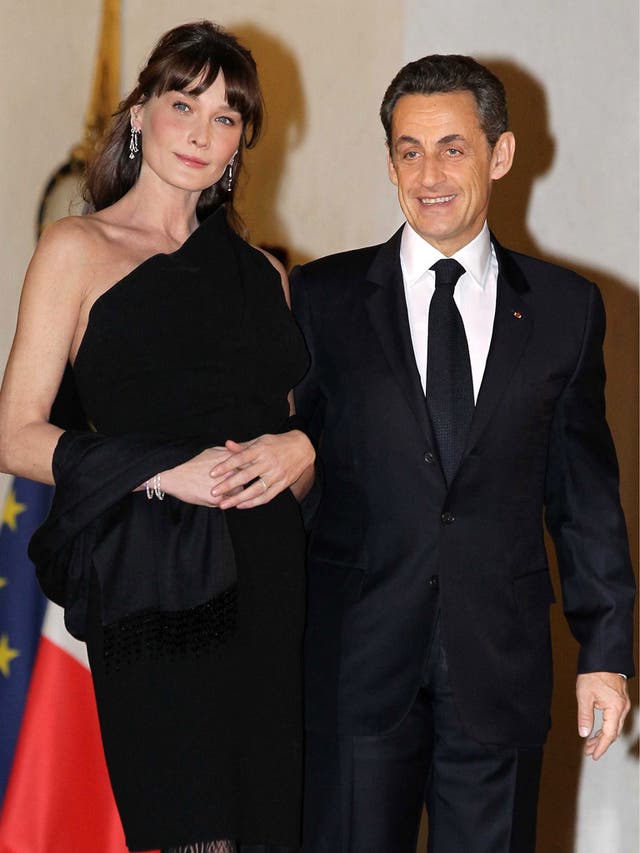 President Sarkozy and his wife, Carla, live the luxury
life at Elysée Palace