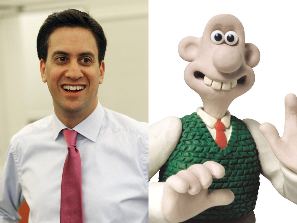 The makers of Wallace and Gromit are worried the Labour leader is damaging their brand