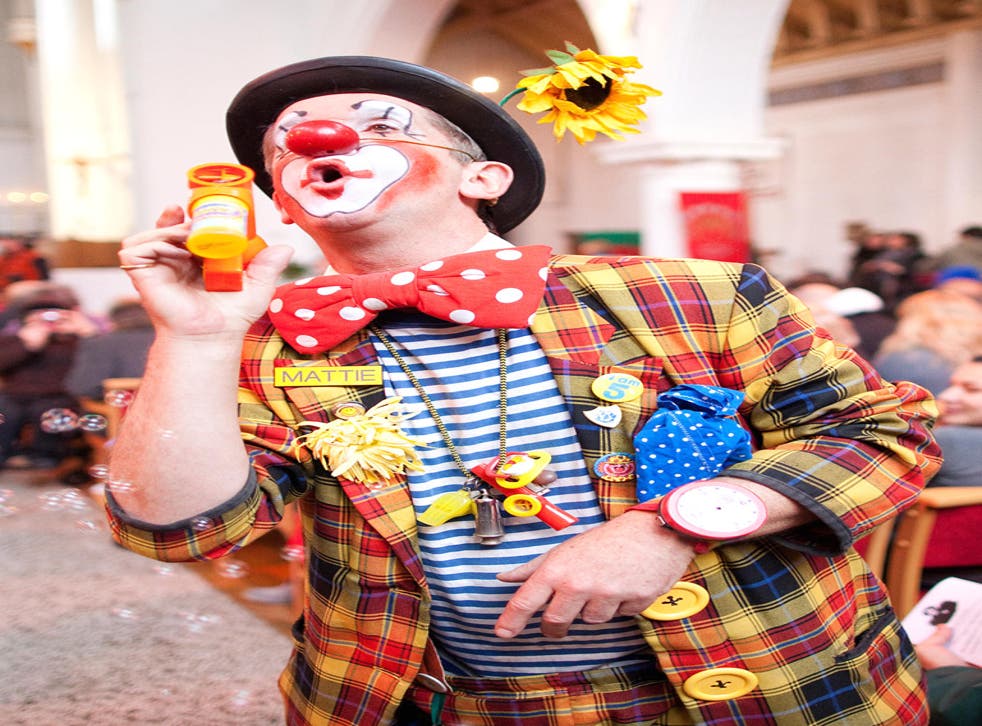Performers honour king of clowns | The Independent | The Independent