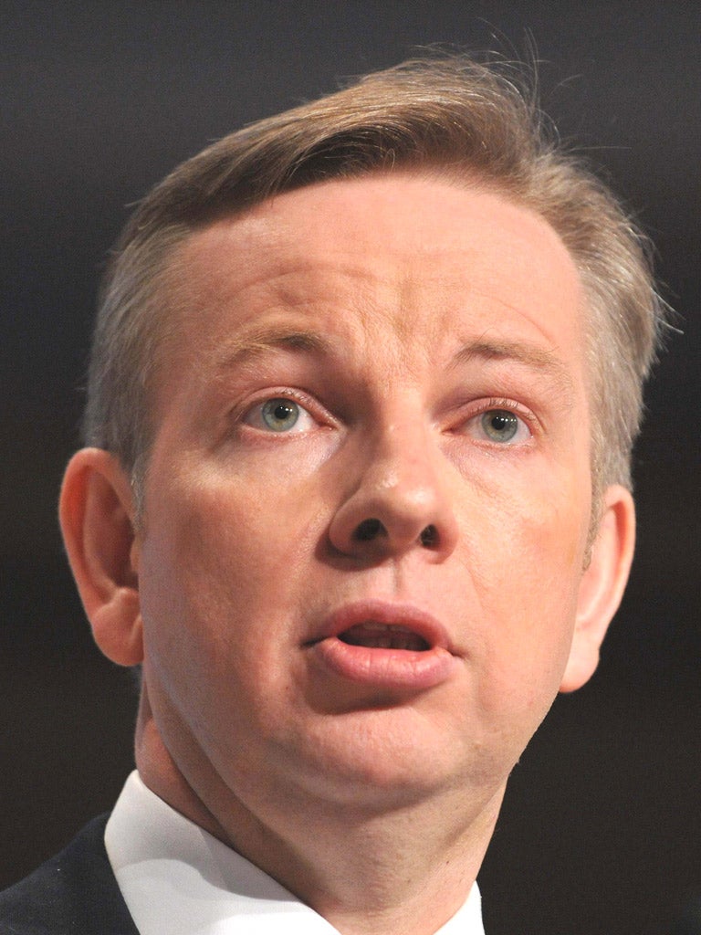 Michael Gove: Four of the most senior officials have
recently quit the Education Secretary’s department