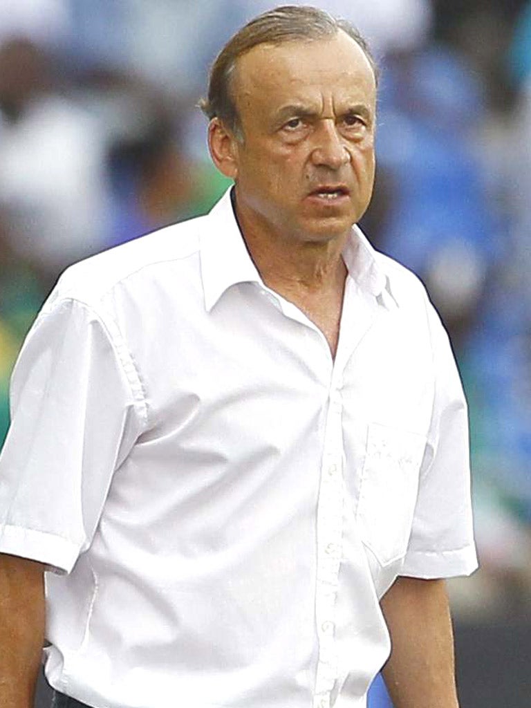GERNOT ROHR: The Gabon coach saw his side exceed all pre-tournament expectations