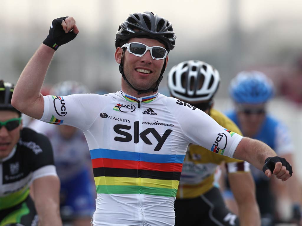 Cycling Mark Cavendish claims first win for Team Sky The Independent