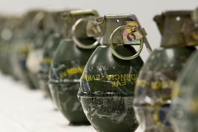 A type of hand grenade 