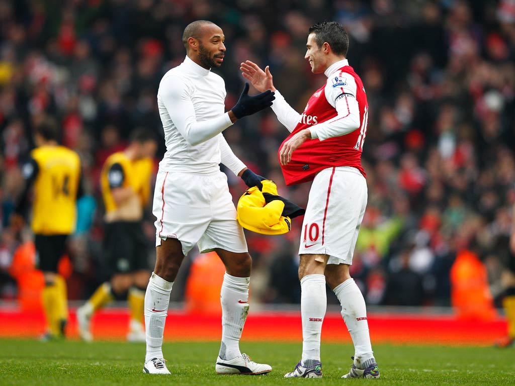 Thierry Henry believes top-four place is a realistic aim for Arsenal, Thierry  Henry