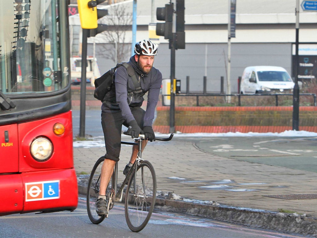 Simon Usborne cycles the 'Tour de Chance'