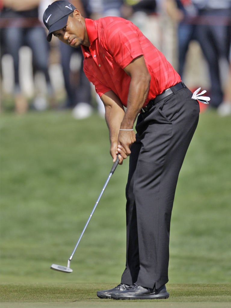 Woods believes in 'the art of controlling the body and club and swinging the pendulum motion'