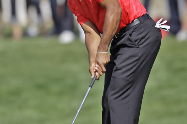 Woods believes in 'the art of controlling the body and club and swinging the pendulum motion'