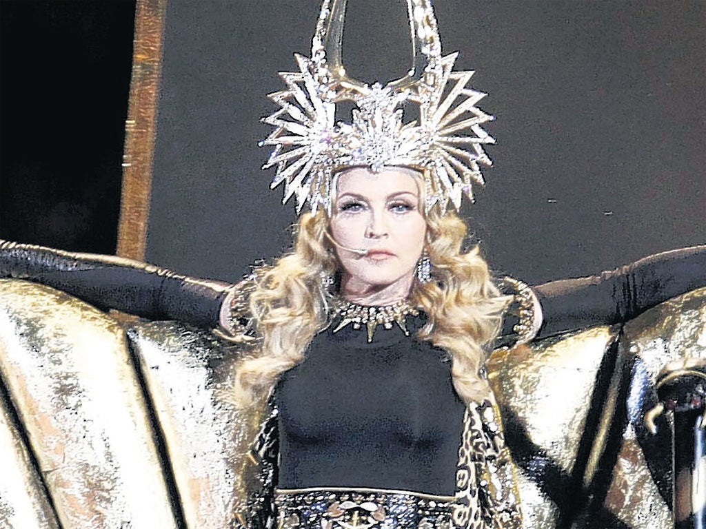 Madonna at the Super Bowl