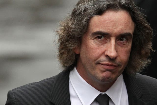 Steve Coogan is facing trial over a speeding offence 