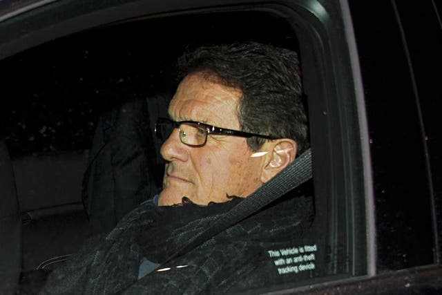 <b>8 February 2012</b><br/>
Fabio Capello leaves the Football Association headquarters at Wembley following his decision to resign as England manager.