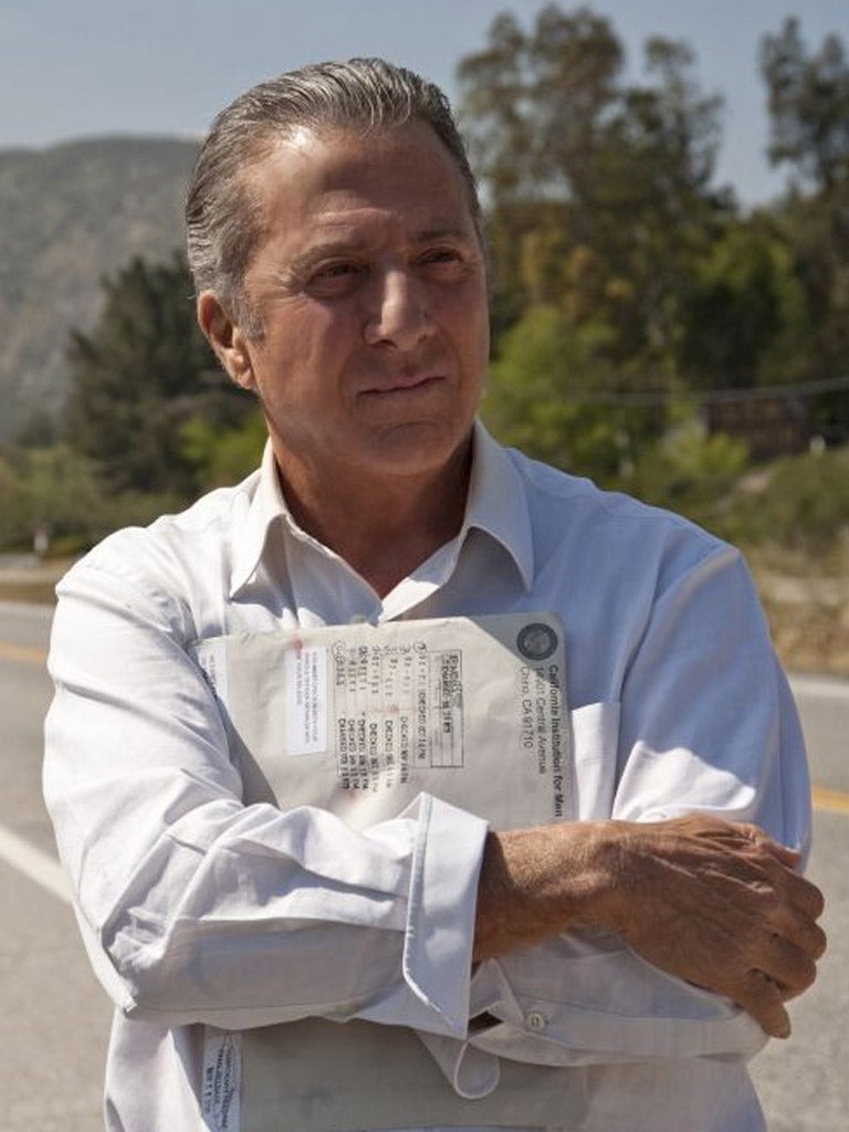 Dustin Hoffman produces and stars in the HBO drama 'Luck'