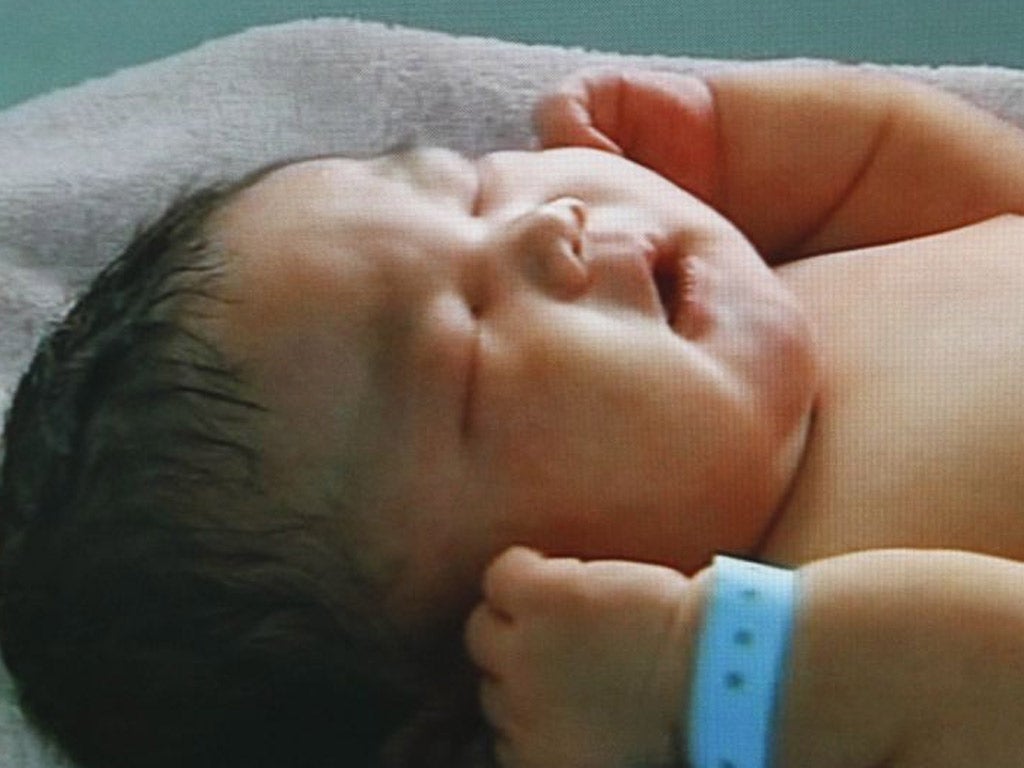 15-pound baby Chun Chun