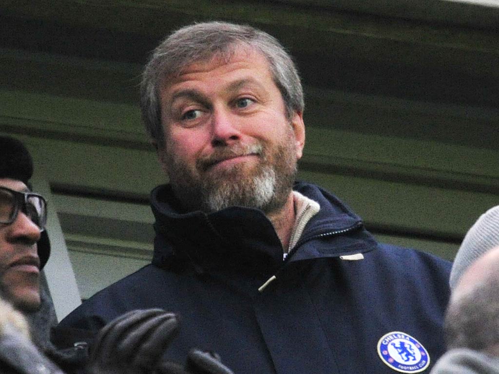 Roman Abramovich has attended Chelsea training