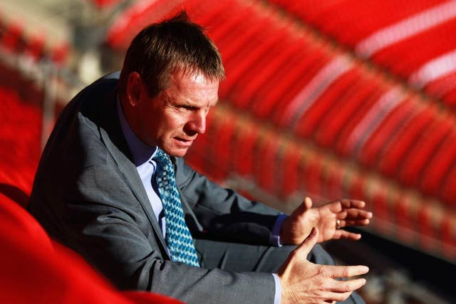 Stuart Pearce is to take temporary charge of the team