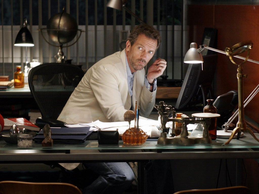 Dr House - Hugh Laurie  Dr house, House md, Gregory house