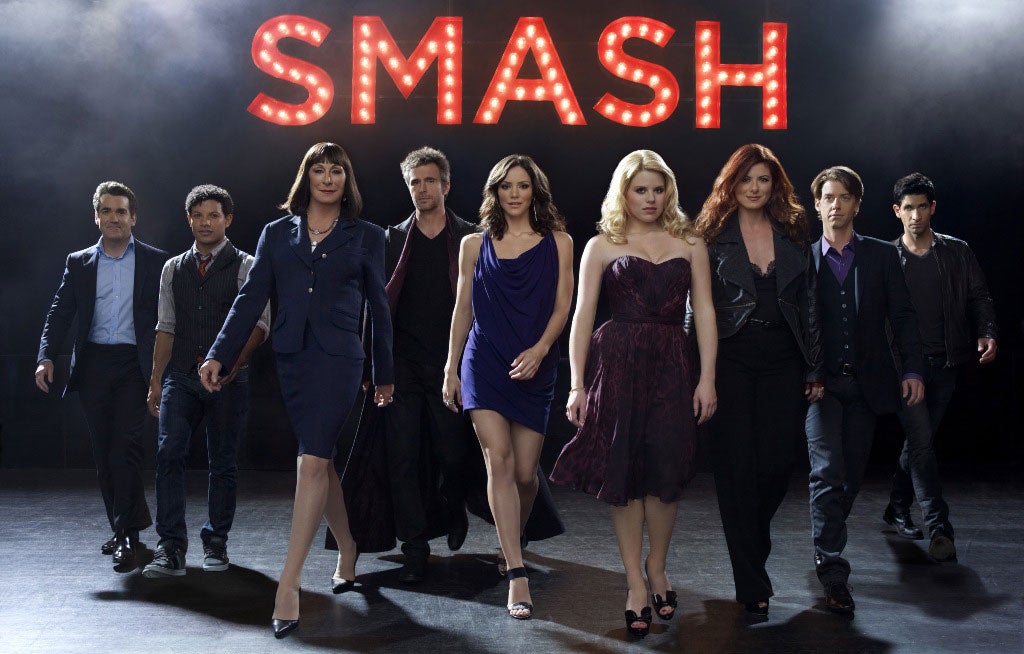 Jazz hands ahoy: Glossy Broadway musical drama Smash is currently winning raves in the US