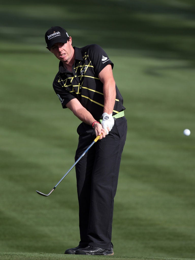 Rory McIlroy is the favourite to win the Dubai Desert Classic