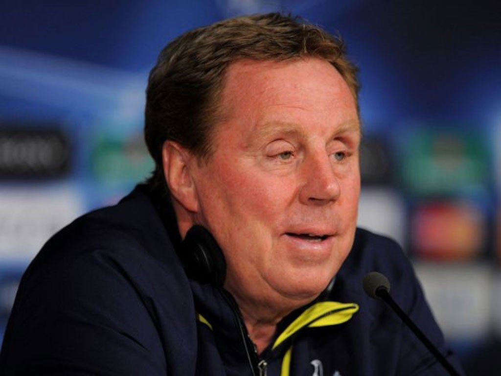 Harry Redknapp: The manager said he could not envisage staying
with Spurs if he took England job