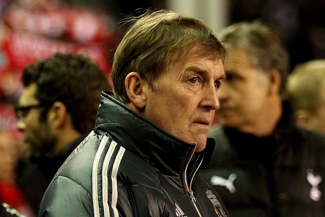 Kenny Dalglish, the Liverpool manager