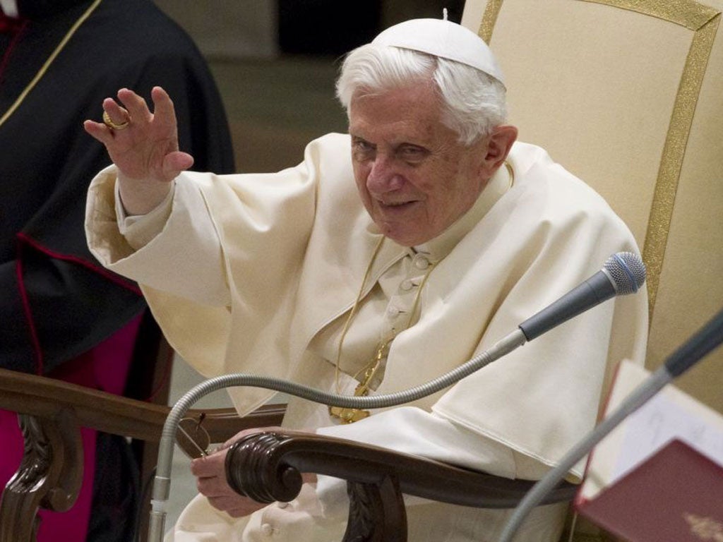 Benedict XVI: The Archbishop of Palermo Paolo Romeo is quoted
as saying the Pontiff would die within 12 months