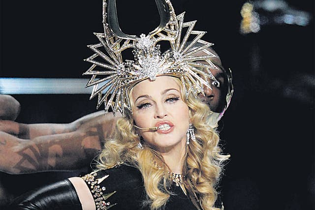 Music: Madonna giving her all in Indianapolis last weekend 