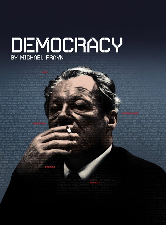 The Sheffield Theatres stage three plays by Michael Frayn including 'Democracy'