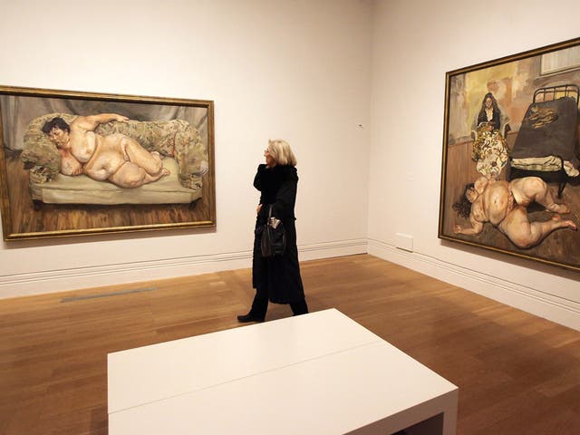 Lucian Freud is indifferent to his sitters' status – or to the lack of it 