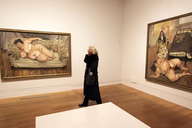 Lucian Freud is indifferent to his sitters' status – or to the lack of it 