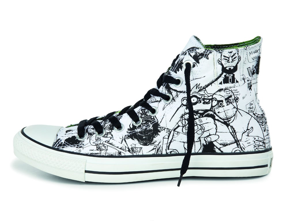 Converse hotsell edicion gorillaz