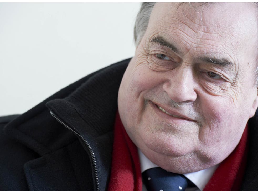 John Prescott My Wife Thought I D Just Retire But I M Not A Slippers Man The Independent The Independent