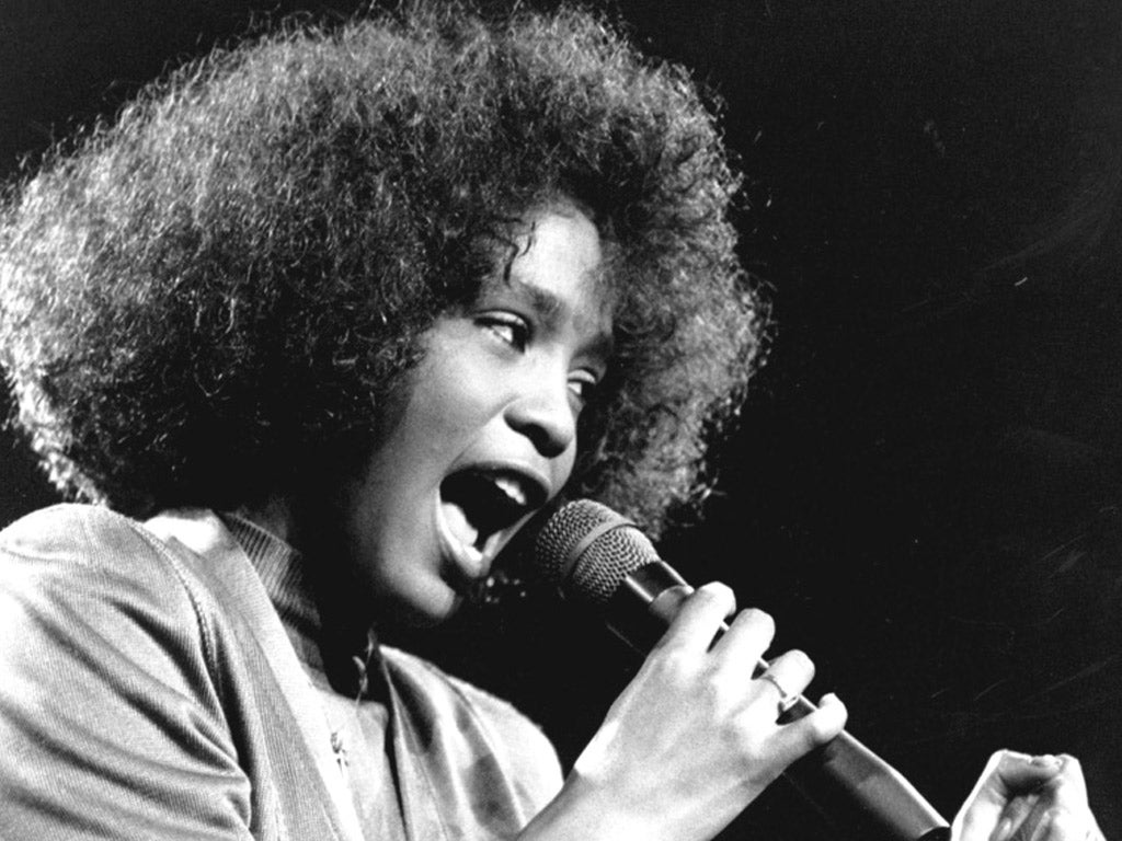 Whitney Houston in 1986