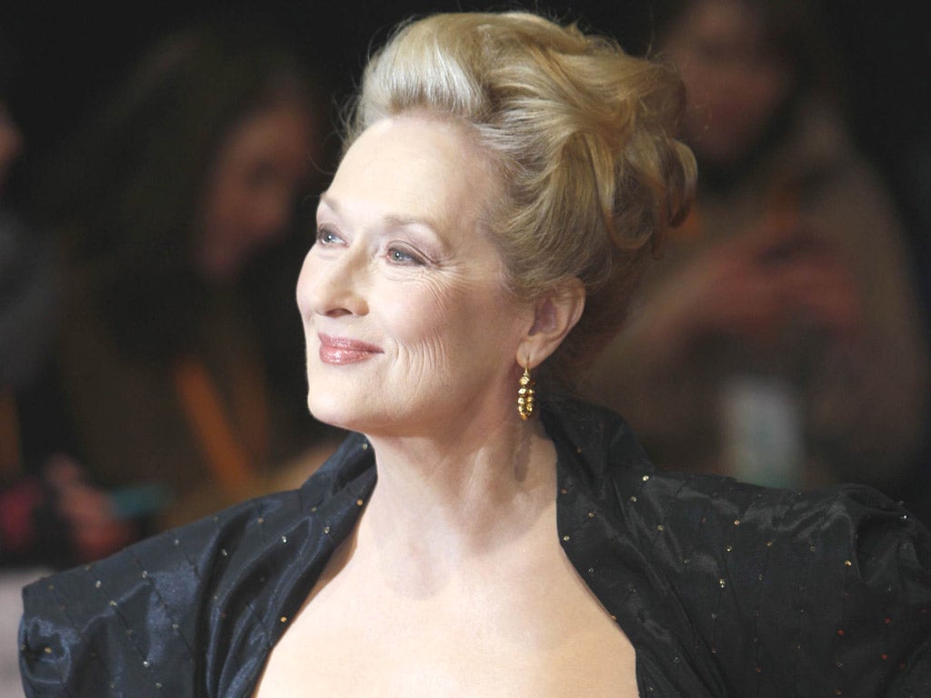 The Baftas red carpet – and the best actress award – belonged to Meryl Streep, who won for her role as Margaret Thatcher in The Iron Lady