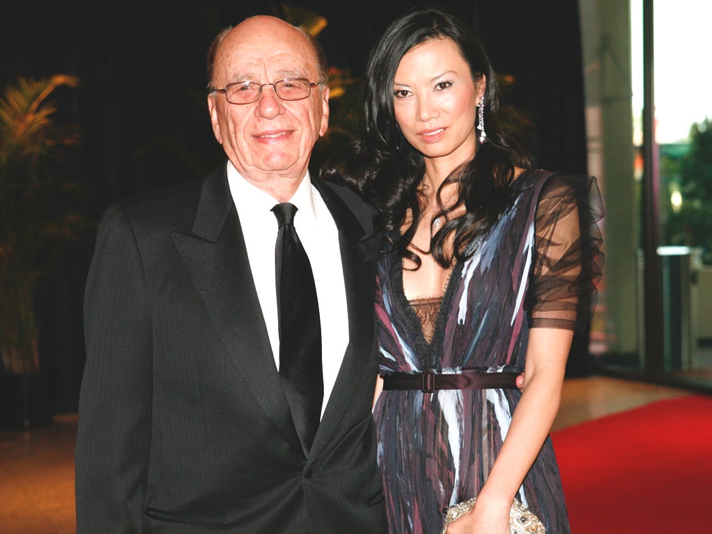 News Corp - As the phone-hacking scandal escalated, News Corp’s chairman Rupert
Murdoch (pictured with his wife Wendi Deng) set
up the Management & Standards Committee as
a way of showing good corporate governance and
giving his British newspapers a clean