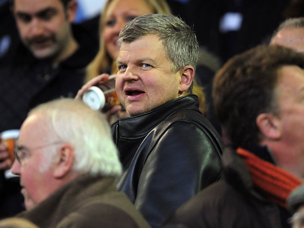 No one does cheery miserable like Adrian Chiles