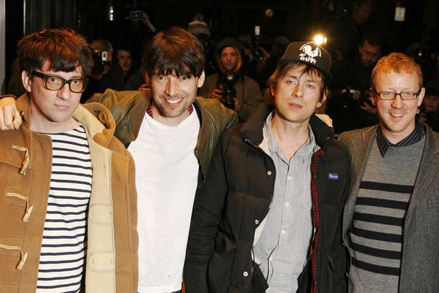 Blur will perform five songs as they receive the outstanding contribution prize at the Brits