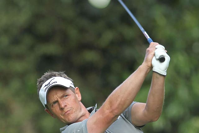 The world No 1 Luke Donald will play Ernie Els in the
WGC-Accenture Match Play in Tucson tomorrow