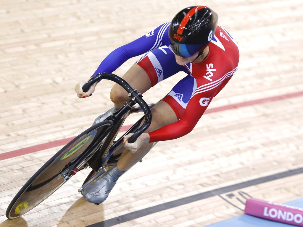 Victoria Pendleton was superb in the team sprint but a packed schedule did her no favours