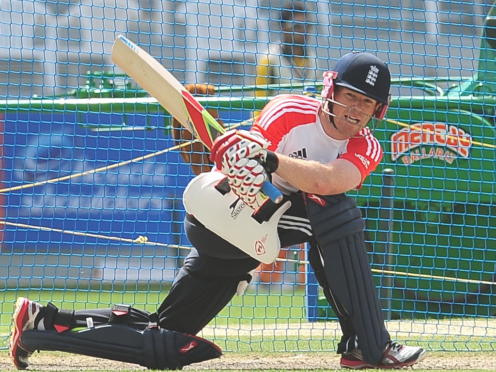 Eoin Morgan says England are ‘starting from scratch in this part of the world’
