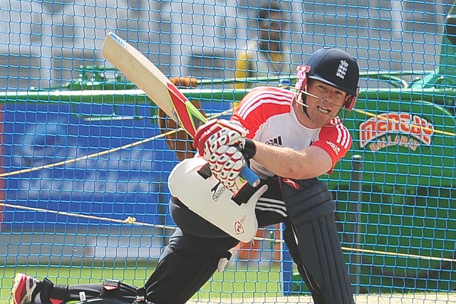 Eoin Morgan says England are ‘starting from scratch in this part of the world’