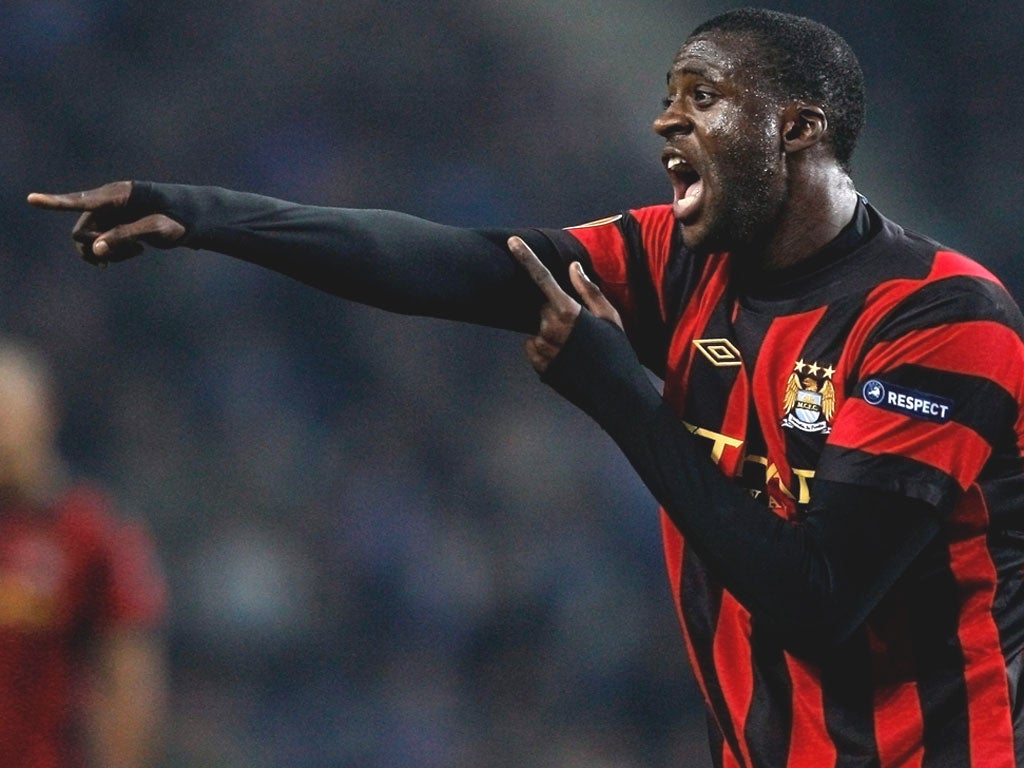 Yaya Touré was allegedly subjected to racist abuse
by Porto fans