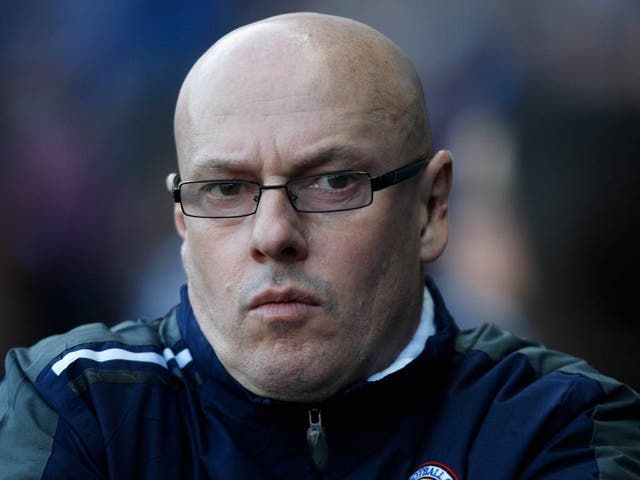 Reading manager Brian McDermott 