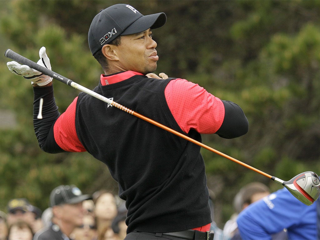 Tiger Woods will be fired up for his first-round match today