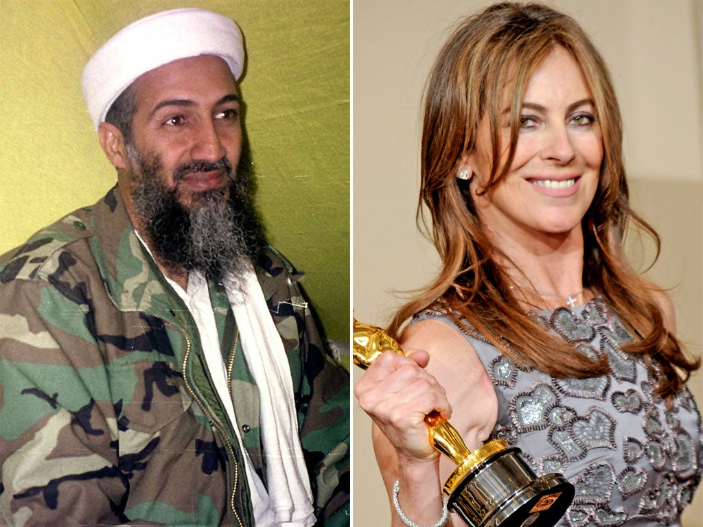 Osama Bin Laden and Kathryn Bigelow