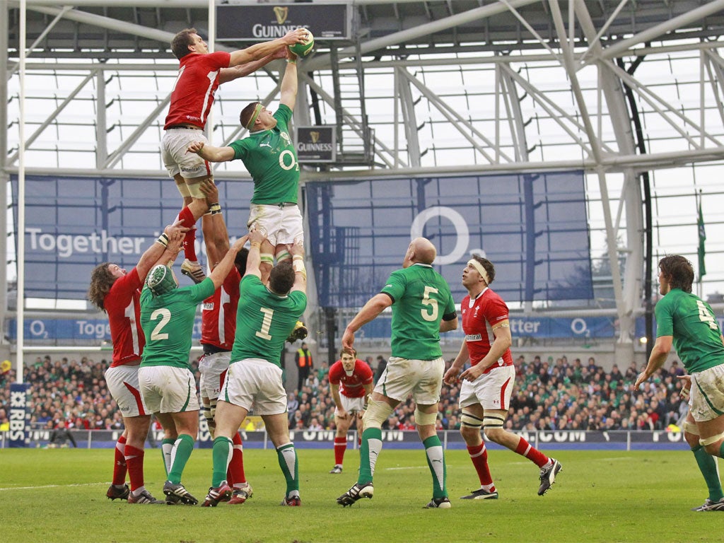The Welsh lineout can be targeted