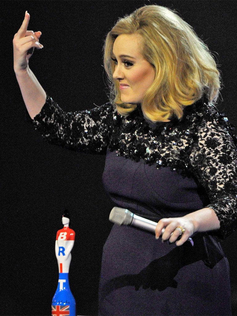 No thanks: We didn't need Adele's speech