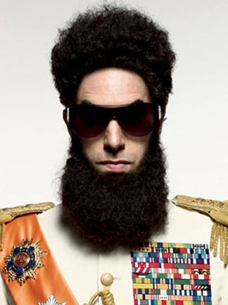 Sacha Baron Cohen as The Dictator