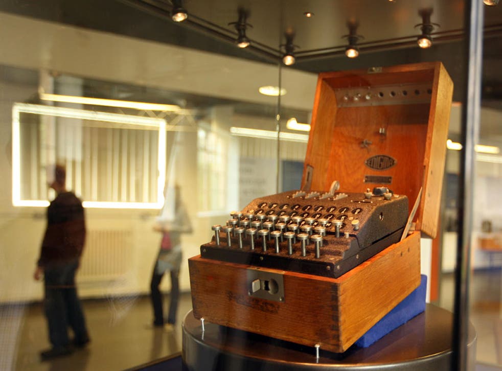 Keys to the future: An Enigma machine at Bletchley Park